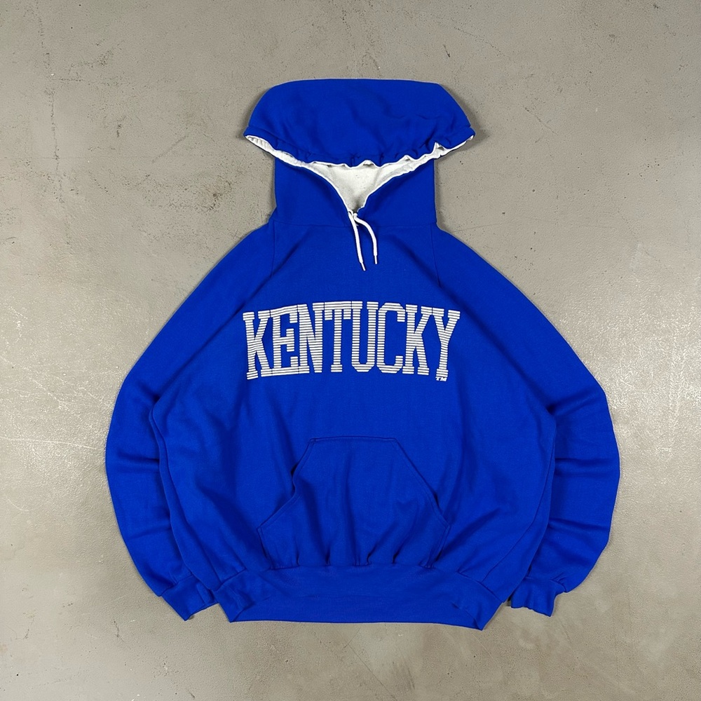 Vintage 90s Kentucky Wildcats College Sportswear Retro Sweatshirt Hoodie Size XL